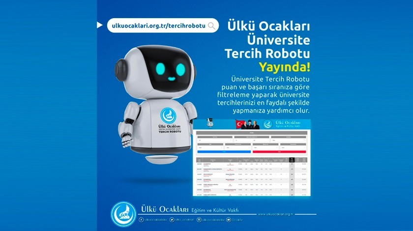 Ülkü Ocaklarından üniversite ‘’Tercih Robotu’’