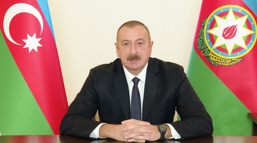 Aliyev'den Erdoğan'a orman yangınlarında ölenler için taziye mesajı