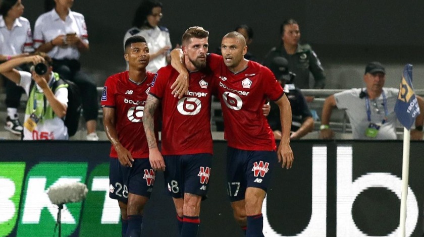 Lille PSG'yi devirdi, Süper Kupayı da kazandı