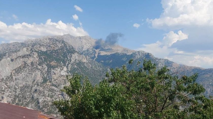 Kahramanmaraş'ta uçak mı düştü neden düştü? Kahramanmaraş'ta yangın söndürme uçağı mı düştü?