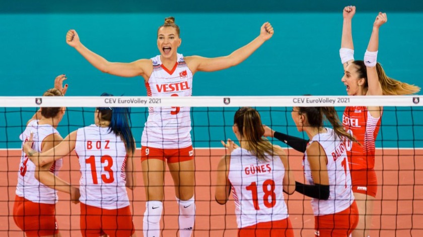 A Milli Kadın Voleybol Takımı Avrupa üçüncüsü