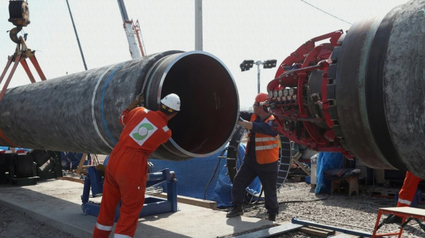 Kuzey Akım 2 doğal gaz boru hattının inşaatı tamamlandı