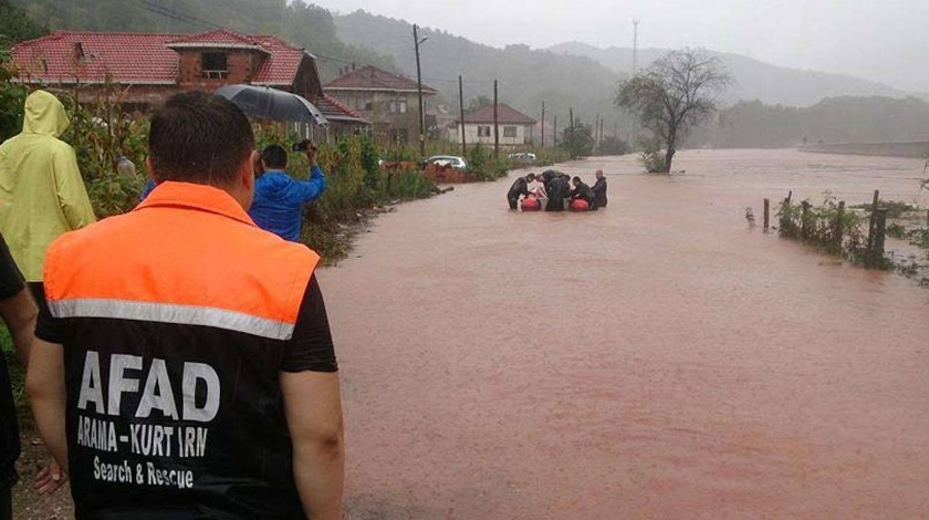 AFAD'dan 8 il için sel uyarısı