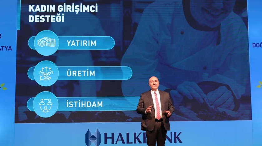 Halkbank'ın üreten kadınlara desteği sürüyor