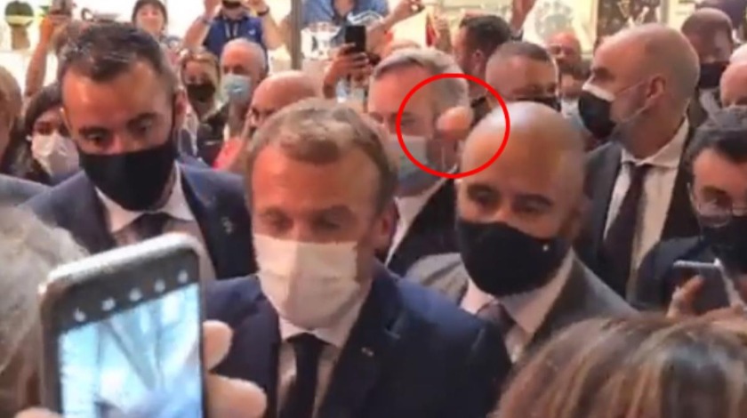 Macron'a bir kez daha yumurtalı saldırı