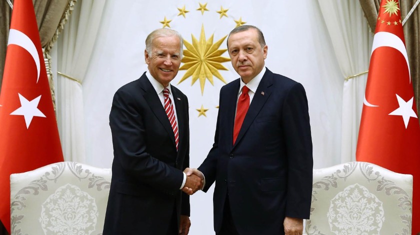 Cumhurbaşkanı Erdoğan, ABD Başkanı Biden ile görüştü