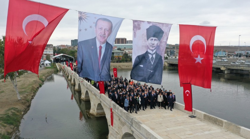 Silivri'nin tarihi köprüleri yeniden hayat buldu