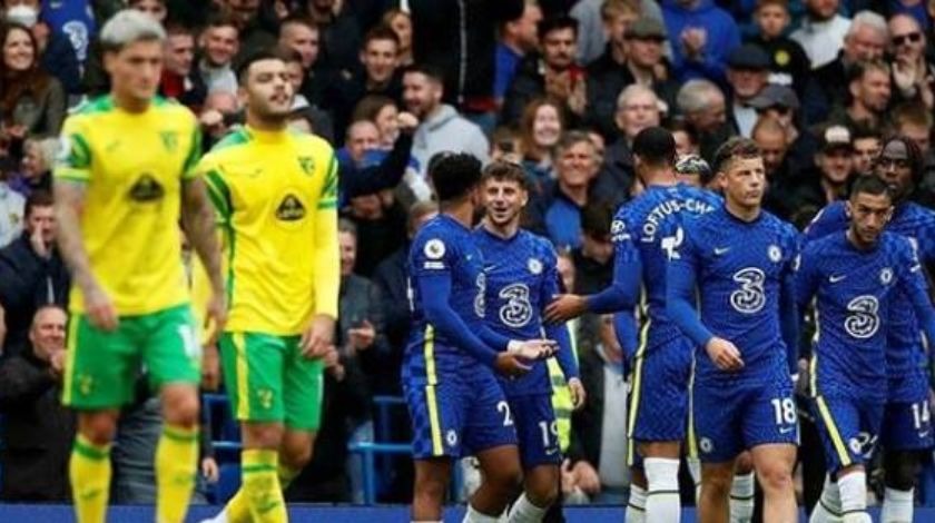 Chelsea, Kabaklı Norwich City'ye acımadı!