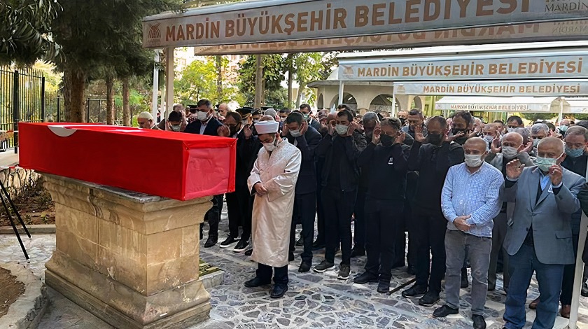 Kıbrıs gazisi Mardin'de son yolculuğuna uğurlandı