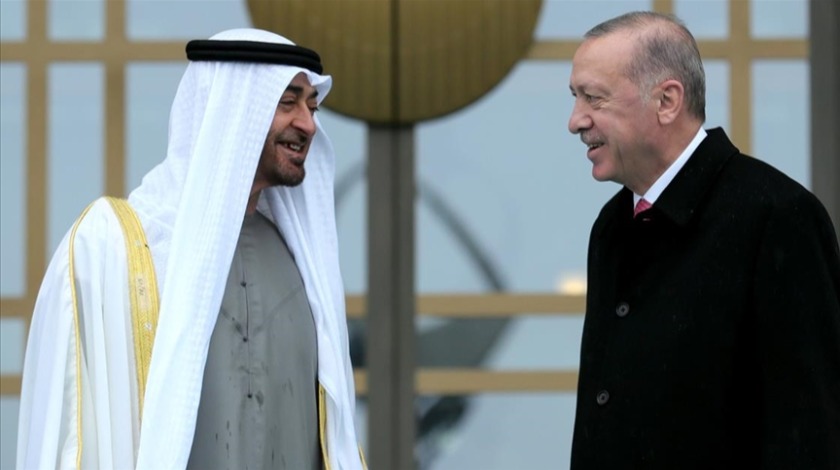 Prens Zayid'den Erdoğan'a teşekkür telgrafı