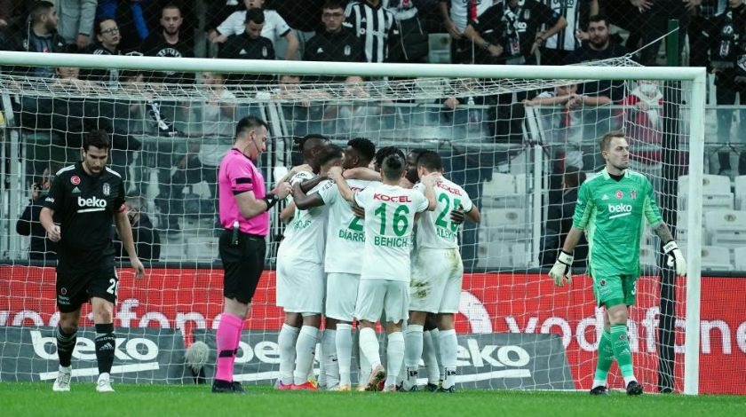 Giresunspor, Beşiktaş’a 4 attı