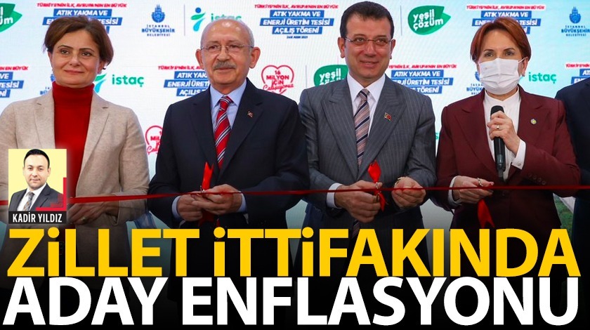 Zillet ittifakında aday enflasyonu