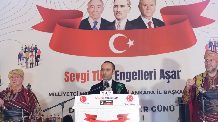 MHP Ankara İl Başkanlığından Engelliler Günü etkinliği: Sevgi tüm engelleri aşar