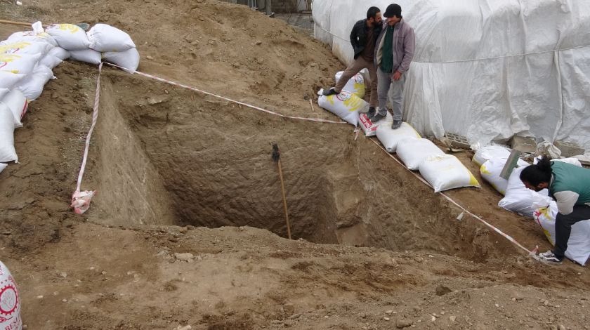 Van'da ilk kez Pers İmparatorluğu'na ait mezar bulundu