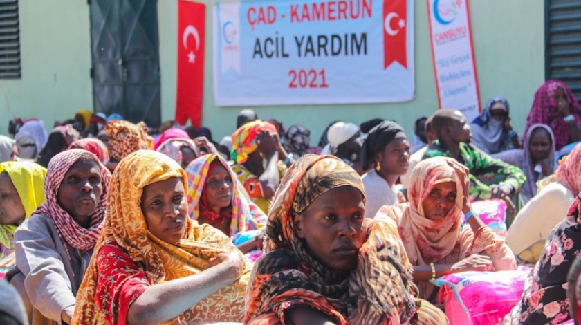 Cansuyu'ndan Kamerunlu mültecilere acil yardım