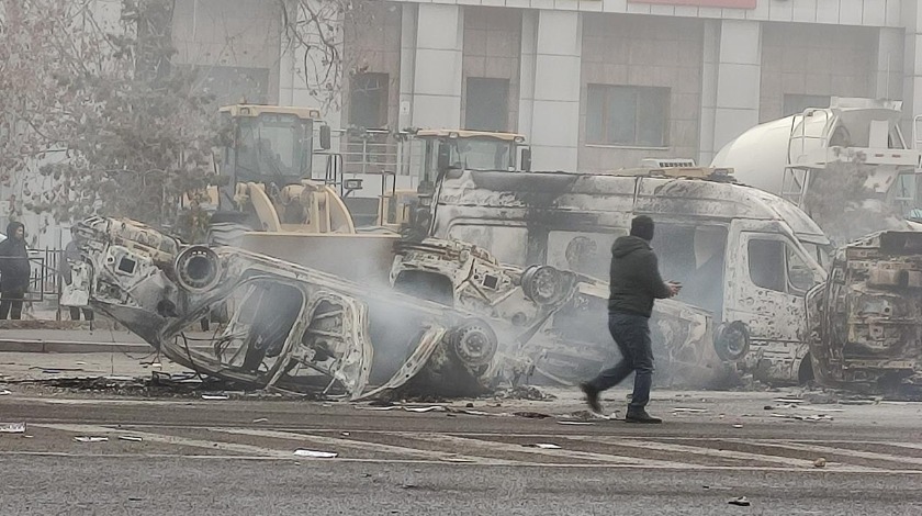 Kazakistan'daki olaylarda gözaltı sayısı 5 bin 135'e ulaştı