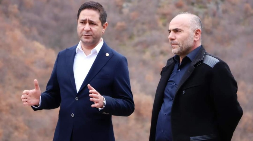 MHP'li Bulut Sulama Barajı projesi için Çamağzı'nda! 33 yıllık hayal gerçek oluyor