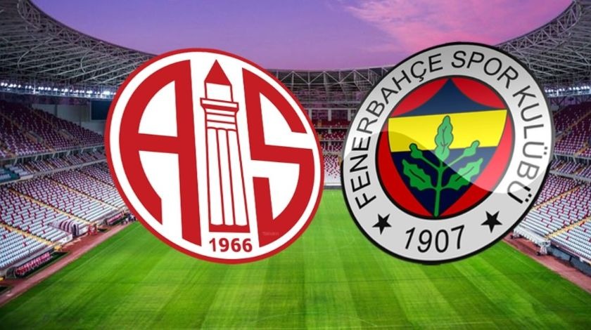 Antalyaspor Fenerbahçe maçı saat kaçta, hangi kanalda? Antalyaspor Fenerbahçe maçı muhtemel ilk 11'i