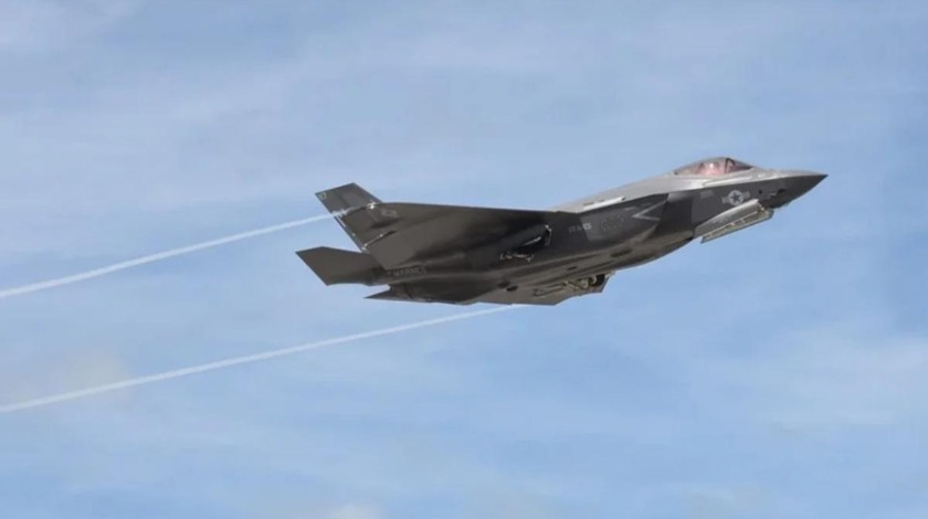 ABD'ye ait F-35 düştü!