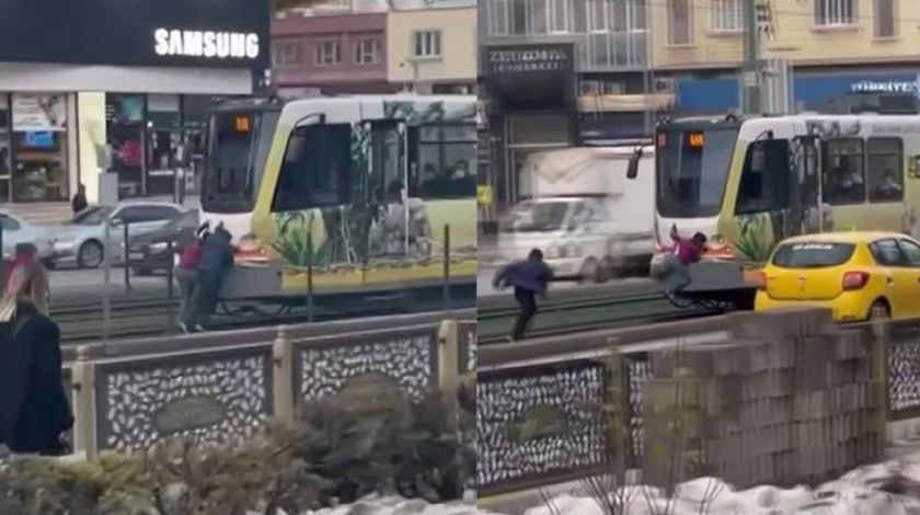 Gaziantep'te çocukların tehlikeli yolculuğu