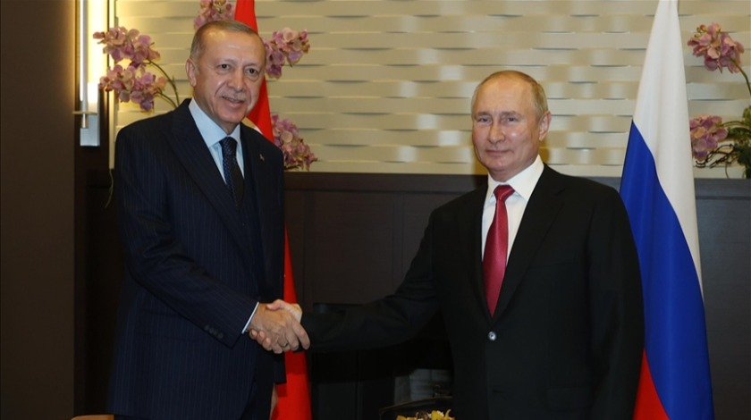 Cumhurbaşkanı Erdoğan, Rusya Devlet Başkanı Putin ile görüştü