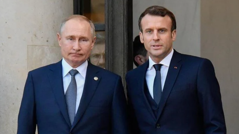 Macron'dan Putin'e 'acil ateşkes' çağrısı