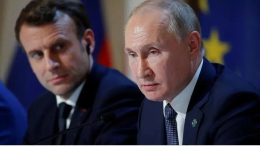 Macron ve Putin telefonda görüştü