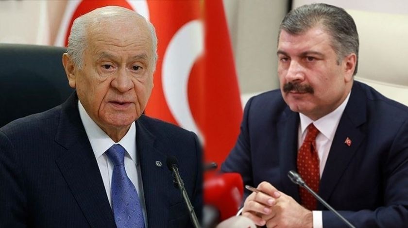 Bakan Koca'dan MHP Lideri Bahçeli'ye teşekkür