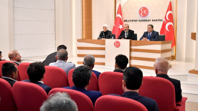 MHP'li Yaşar Yıldırım Ankara'da muhtarlarla buluştu