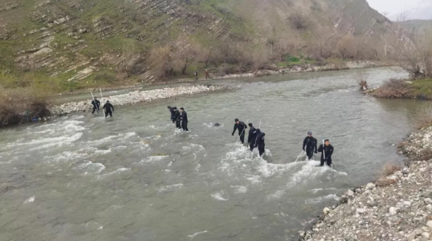 Hacıbey Çayı'na düşen asteğmenin naaşına ulaşıldı