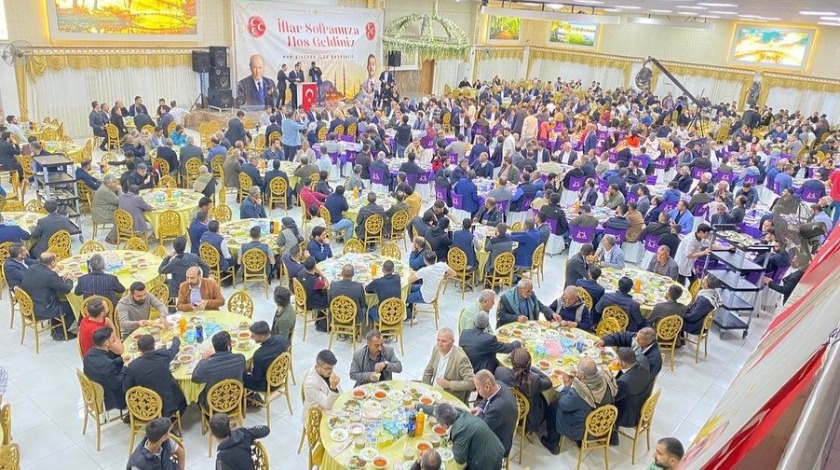 MHP’den Siverek’te iftar programı! İlçe Başkanı Fettahoğlu: Cumhur İttifakı milletinin fedaisidir