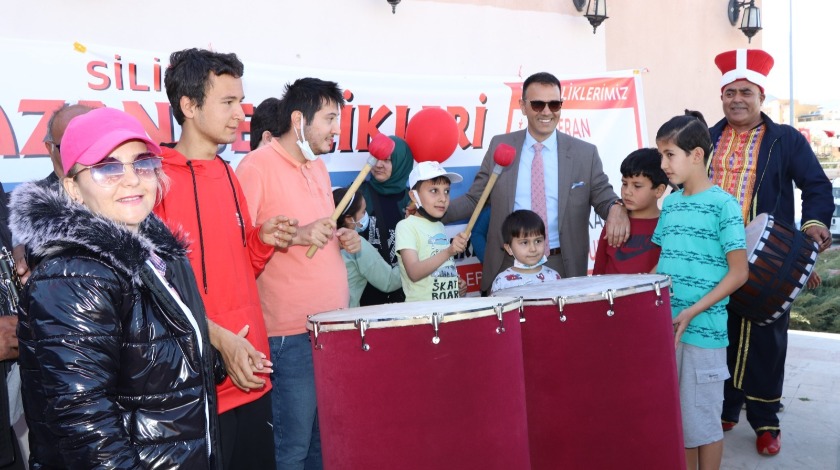 Silifke’de özel çocukların lunapark heyecanı