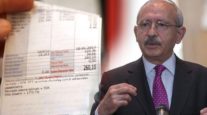 İşte 1030 TL’lik faturasını ödemeyen Kılıçdaroğlu'nun evinin elektriklerin kesilme anının videosu