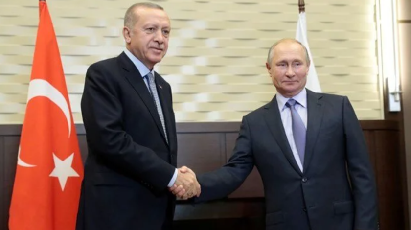 Cumhurbaşkanı Erdoğan, Putin ile görüştü