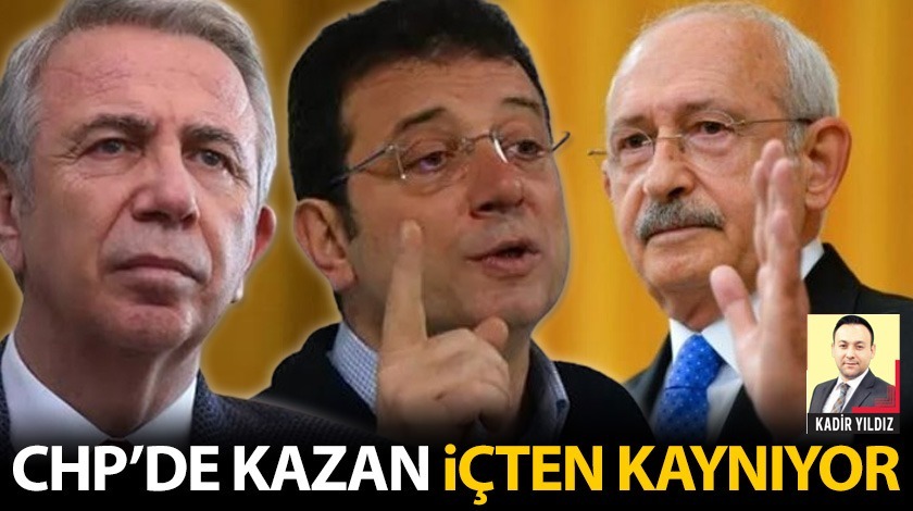 CHP’de kazan içten kaynıyor