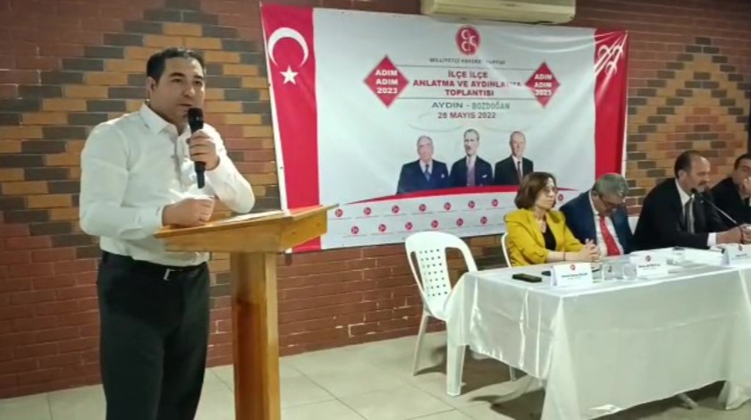 MHP kurmaylarından Aydın’da ‘Adım Adım 2023’ ilçe ziyaretleri