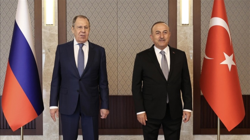 Dışişleri Bakanı Çavuşoğlu, Rus mevkidaşı Lavrov ile görüştü