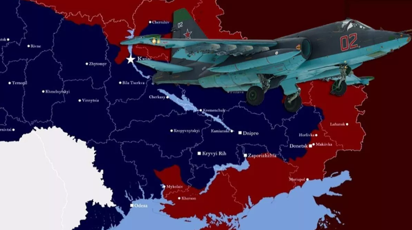 Sınırda Rusya'ya ait Su-25 savaş uçağı düştü