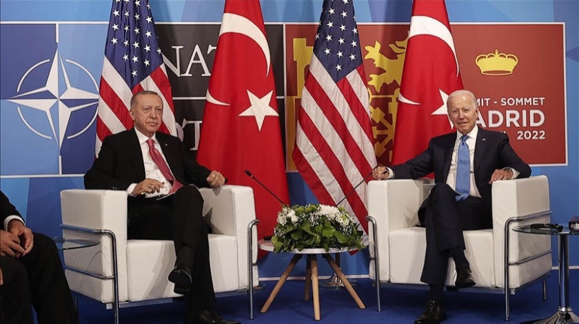 Cumhurbaşkanı Erdoğan, ABD Başkanı Biden ile görüştü