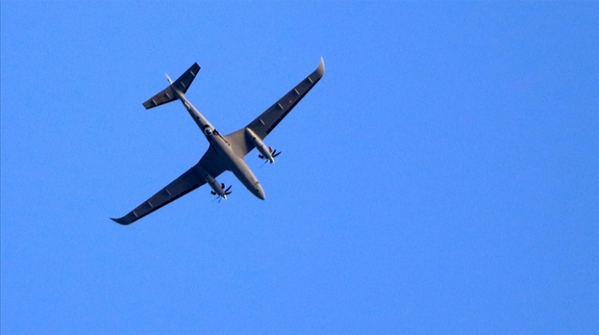 Bayraktar AKINCI'dan 'LGK-82' ile başarılı atış