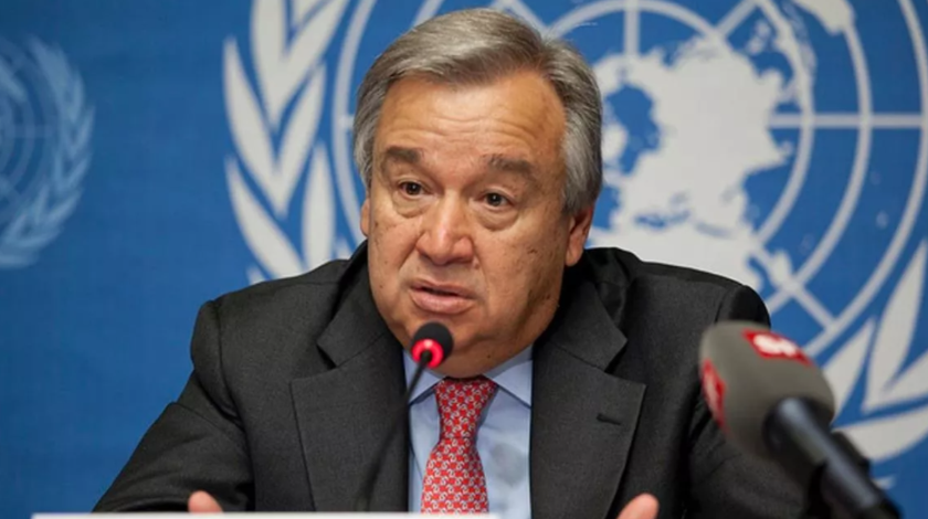 Guterres'ten dikkat çeken 'Suriye' açıklaması