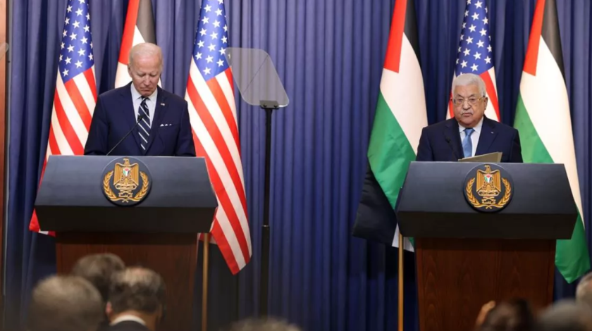 Abbas, ABD Başkanı Biden'ın yüzüne söyledi: Biz terörist değiliz