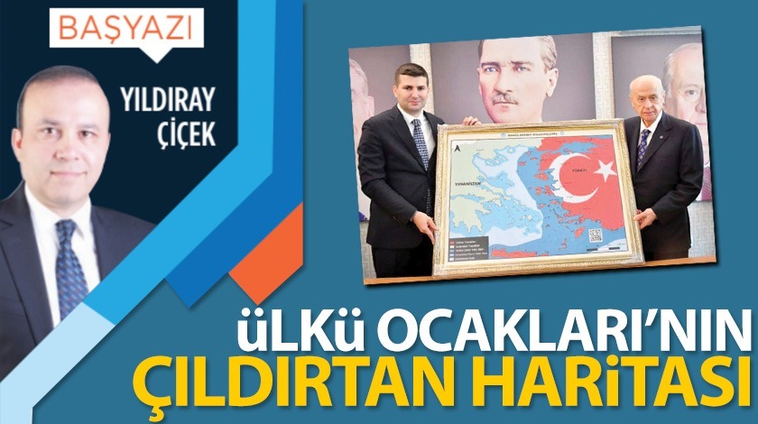 Ülkü Ocakları'nın çıldırtan haritası