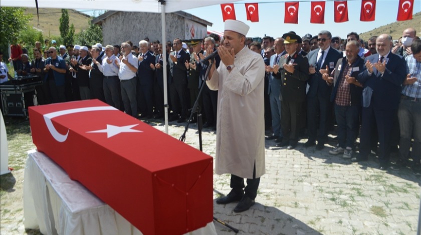 Şehit Cüneyt Taşyürek son yolculuğuna uğurlandı