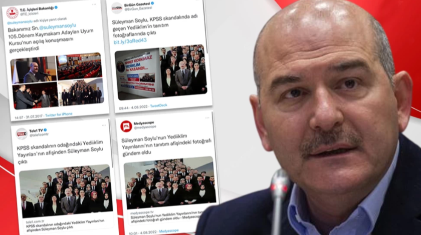 Yalan çetesinden Bakan Soylu provokasyonu