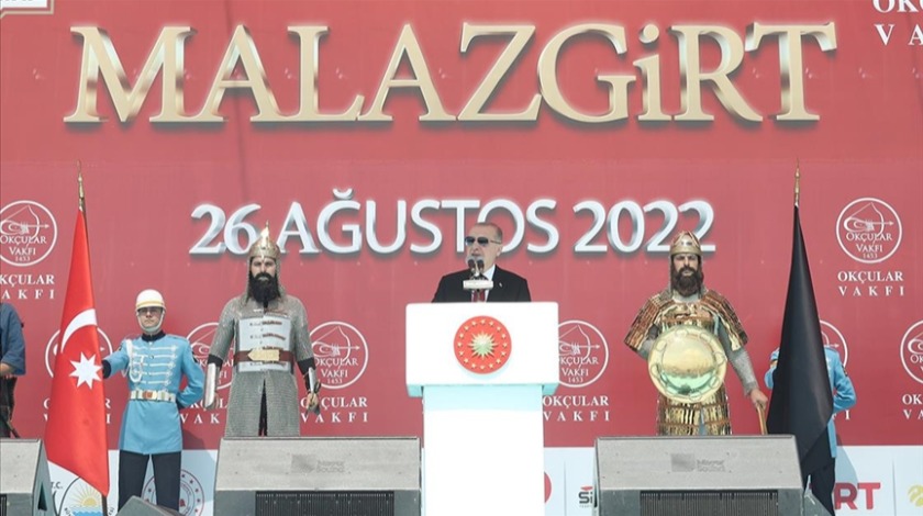 Cumhurbaşkanı Erdoğan: Malazgirt'i asla unutmayacağız, unutturmayacağız