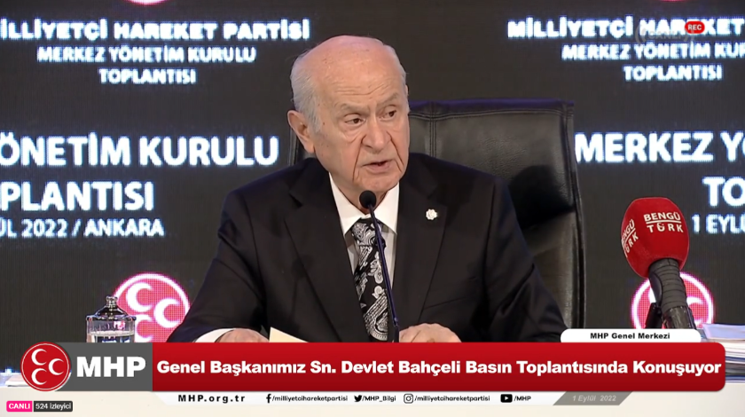 MHP Lideri Devlet Bahçeli: Zillet İttifakı, fikri ve fiili olarak dağılmıştır...