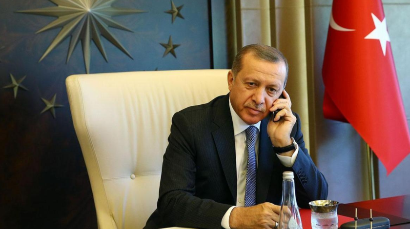 Cumhurbaşkanı Erdoğan'dan kardeş ülke Azerbaycan'a taziye telefonu