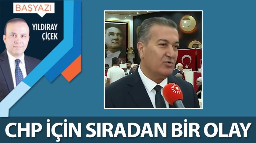 CHP için sıradan bir olay