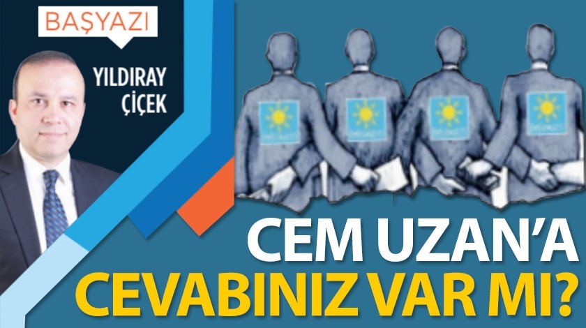 Cem Uzan'a cevabınız var mı?